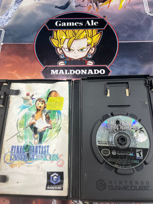 FINAL FANTASY CRISTAL HRONICLES - JUEGO GAME CUBE ( USADO )