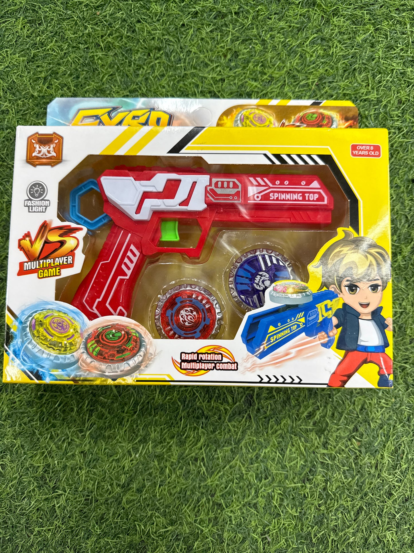 PISTOLA LANZA TROMPOS DE BATALLA  CON LUZ