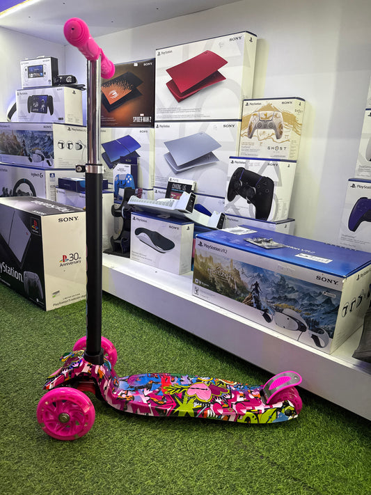 MONOPATÍN SCOOTER CON LUCES EN LAS RUEDAS