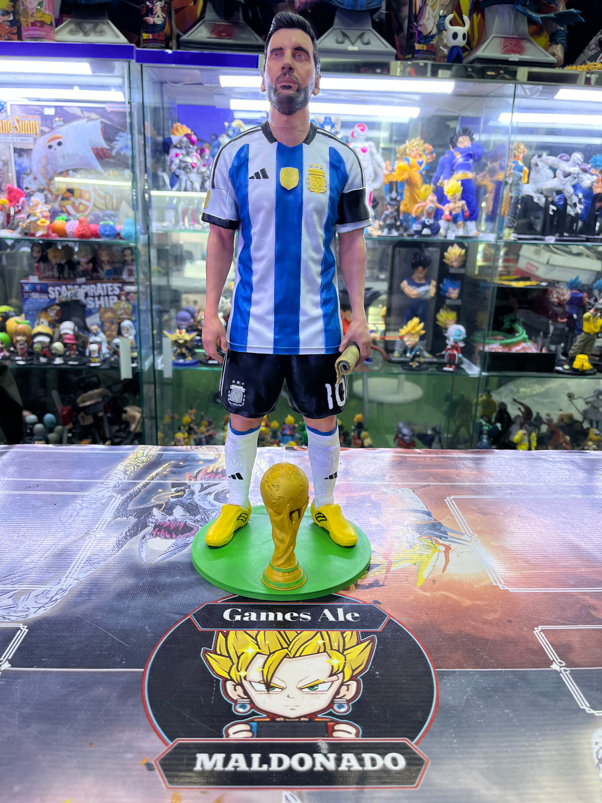 MESSI FIFA WORLD CUP DE 40 CM ( IMPRESIÓN 3D )