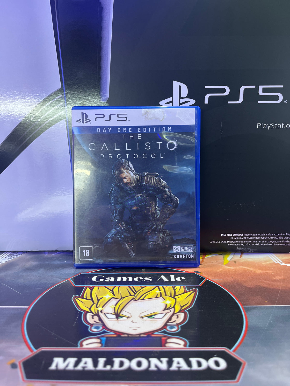 THE CALLISTO PROTOCOL  ( JUEGO PS5 USADO) - JUEGO PLAYSTATION 5