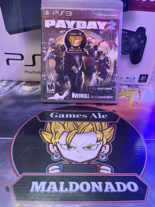 PAYDAY 2 - JUEGO PLAYSTATION 3 (USADO)