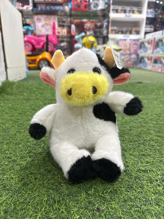 VACA DE PELUCHE 13x20x16cm