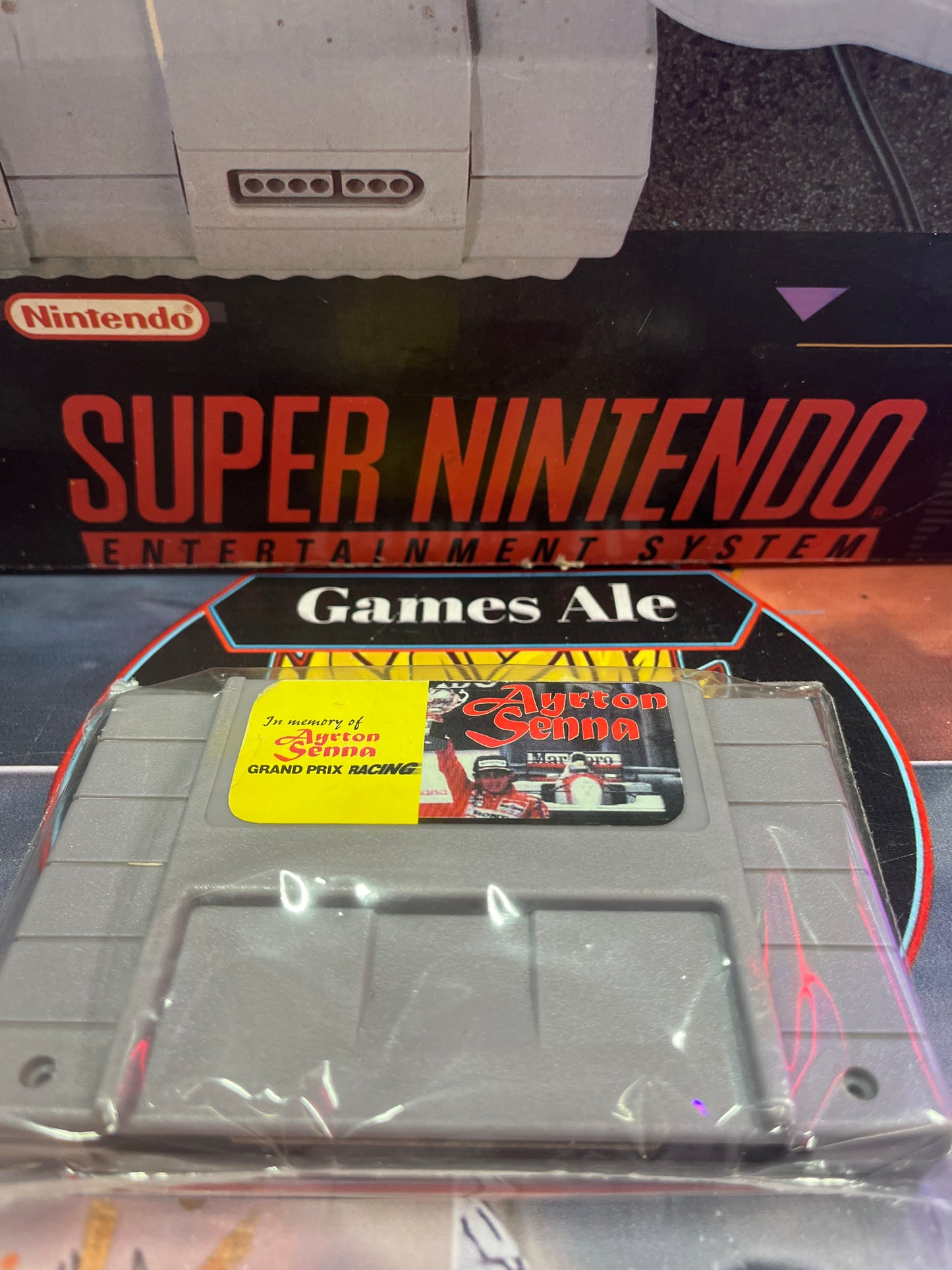 AYRTON SENNA F1 - JUEGO SUPER NINTENDO