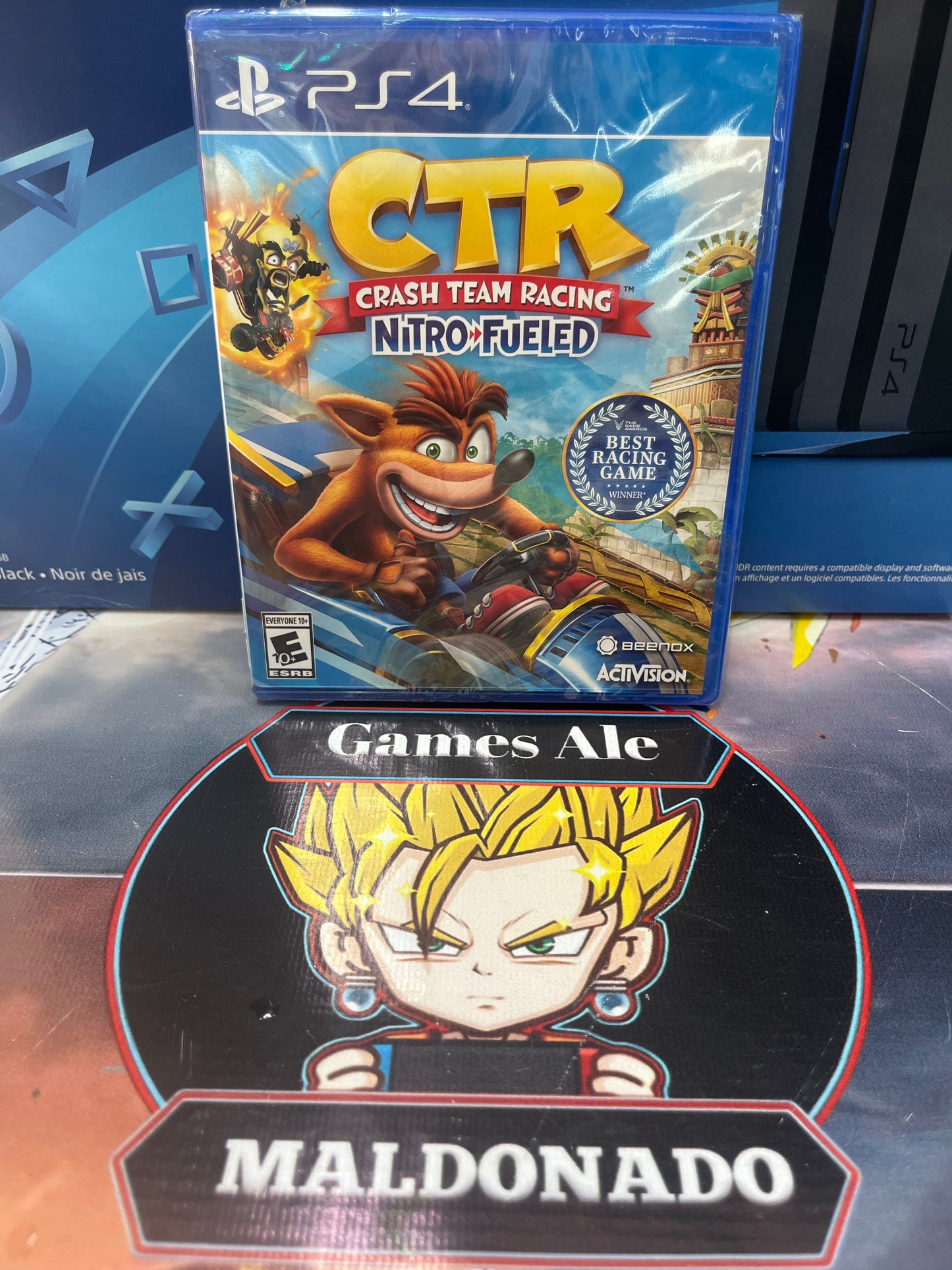 CRASH TEAM RACING NITRO FUELDED - JUEGO PLAYSTATION 4 ( NUEVO SELLADO)
