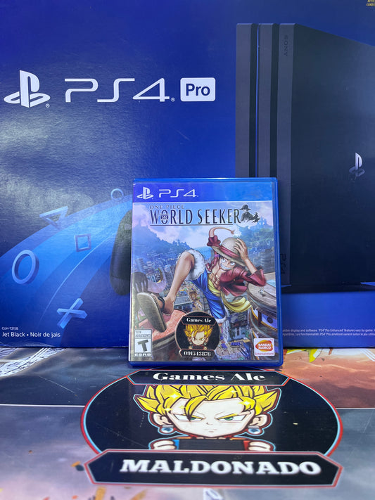 ONE PIECE WORLD SEEKER RIDE (JUEGO PS4 USADO) - JUEGO DE PLAYSTATION 4