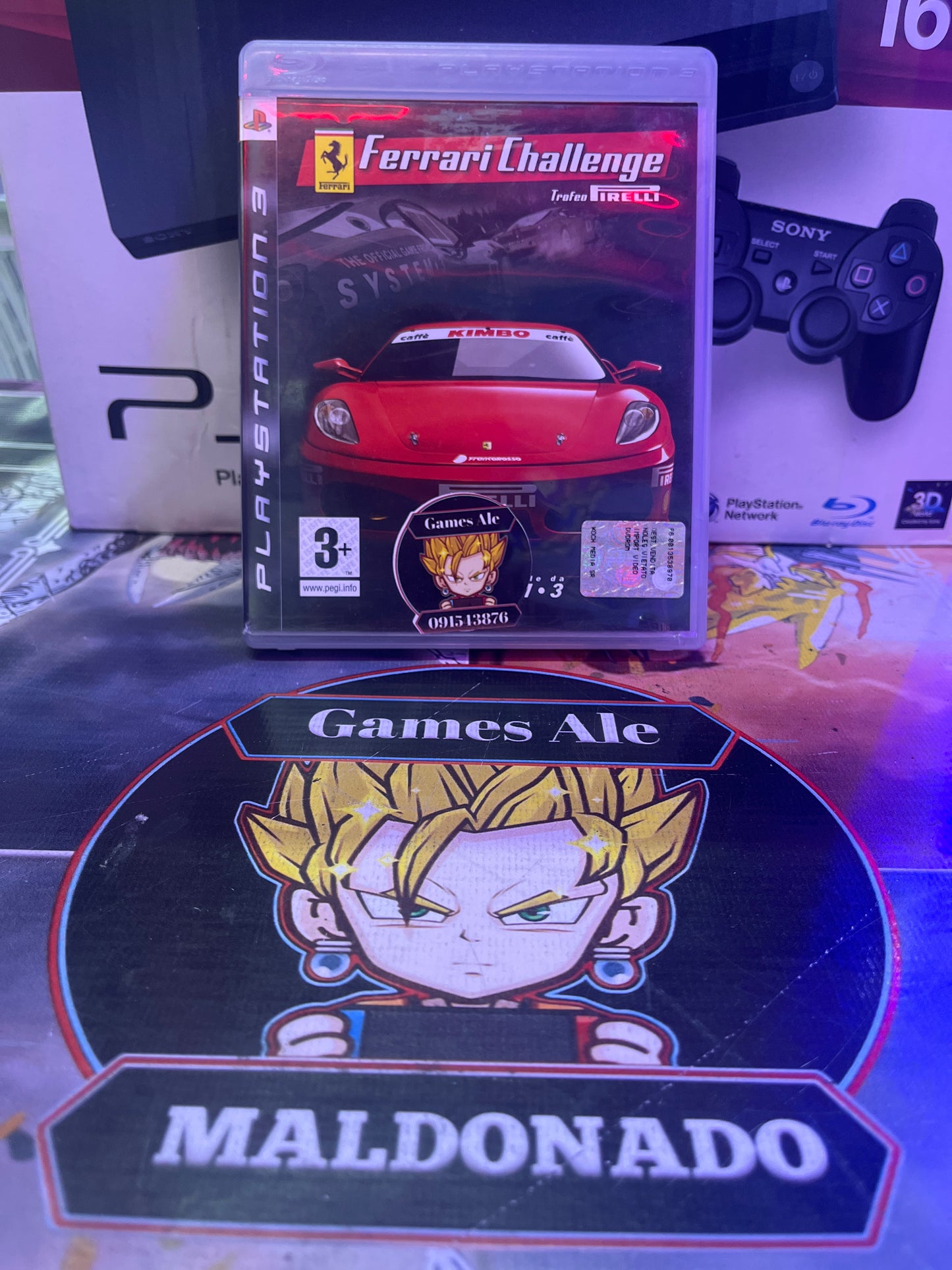 FERRARI CHALLENGE – JUEGO DE PLAYSTATION 3 (USADO)