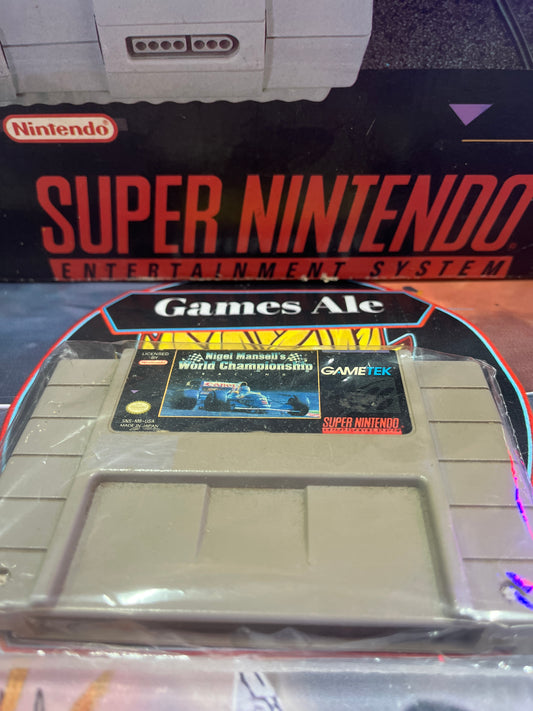 NIGEL MANSELLS WORLD CHAMPIONSHIP - JUEGO SUPER NINTENDO
