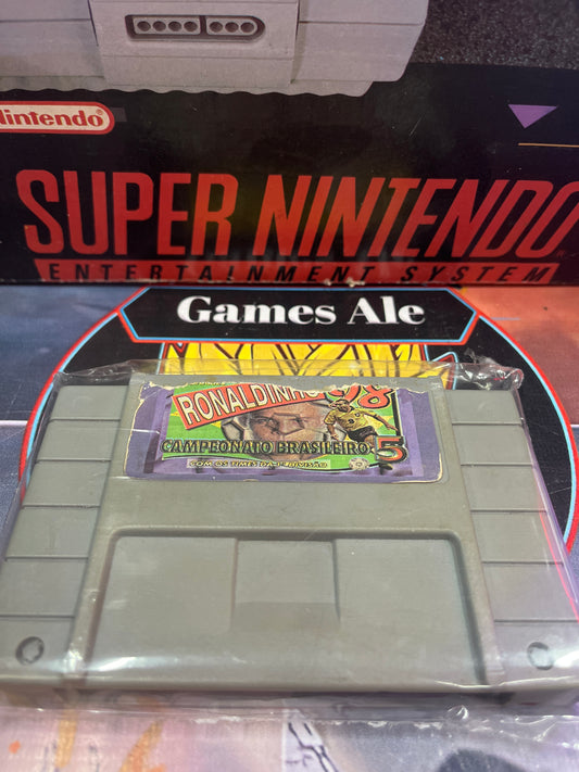 RONALDINHO 98 CAMPEONATO BRASILEIRO 5 - JUEGO SUPER NINTENDO
