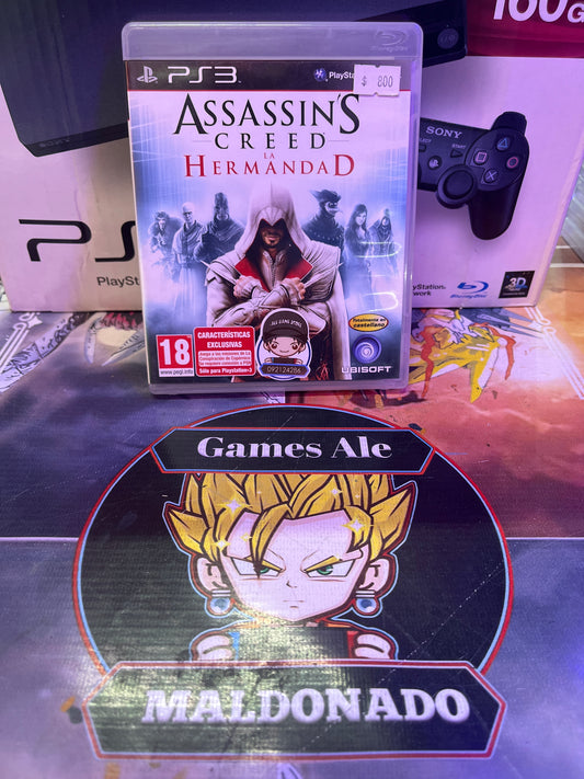 ASSASSIN'S CREED: LA HERMANDAD – JUEGO DE PLAYSTATION 3 (USADO)