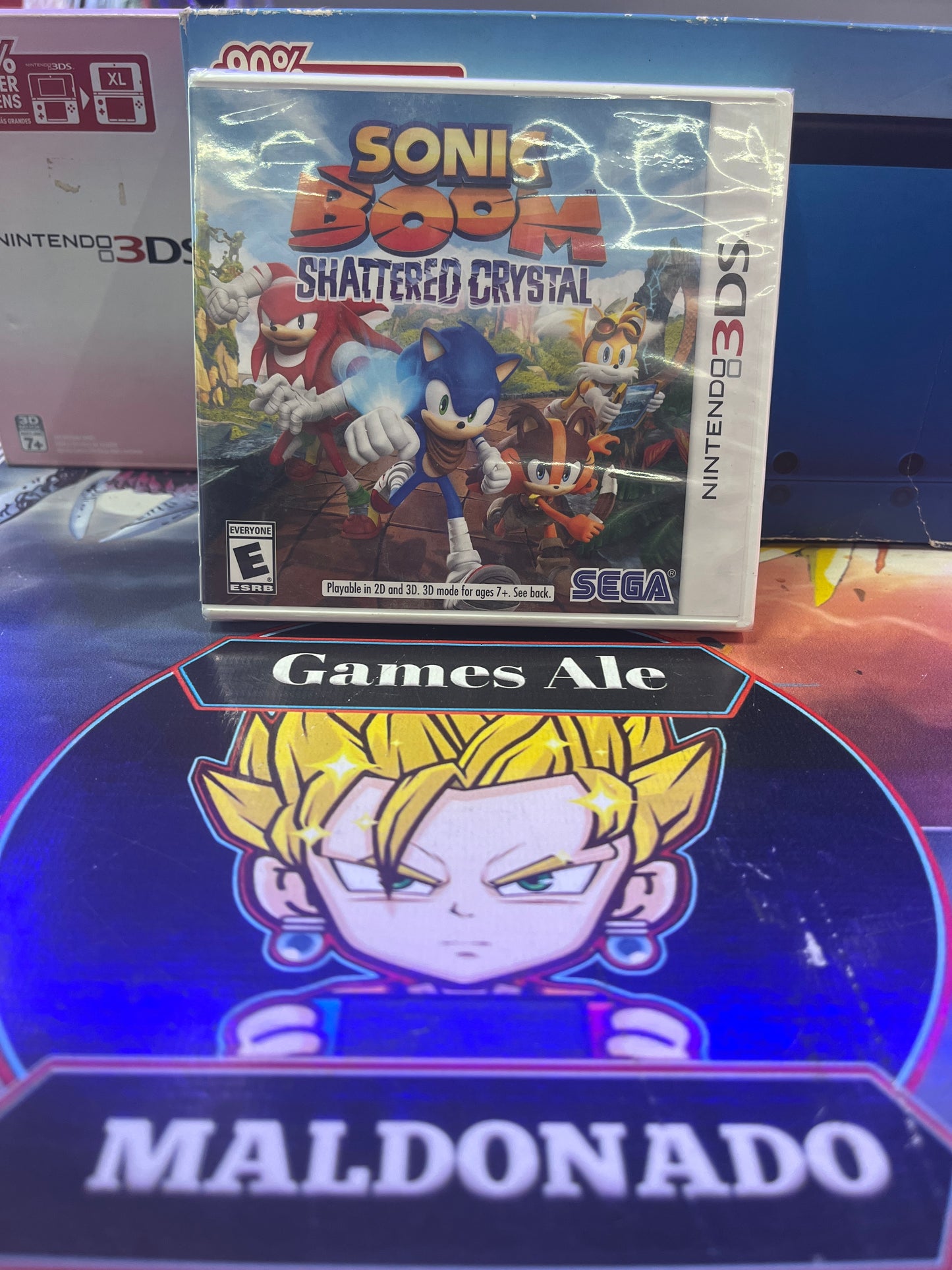 SONIC BOOM SHATTERED CRYSTAL - JUEGO NINTENDO 3DS (SELLADO)