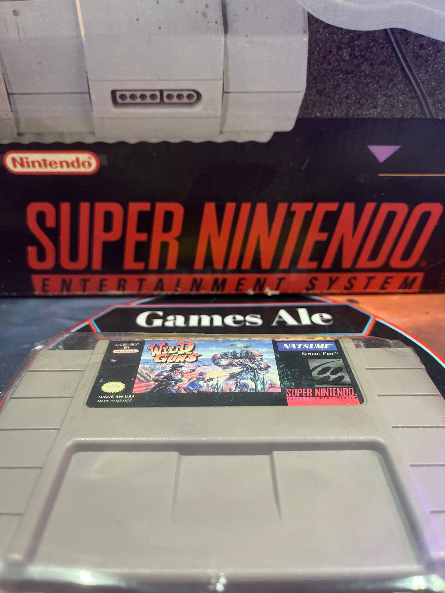 WILD GUNS - JUEGO SUPER NINTENDO