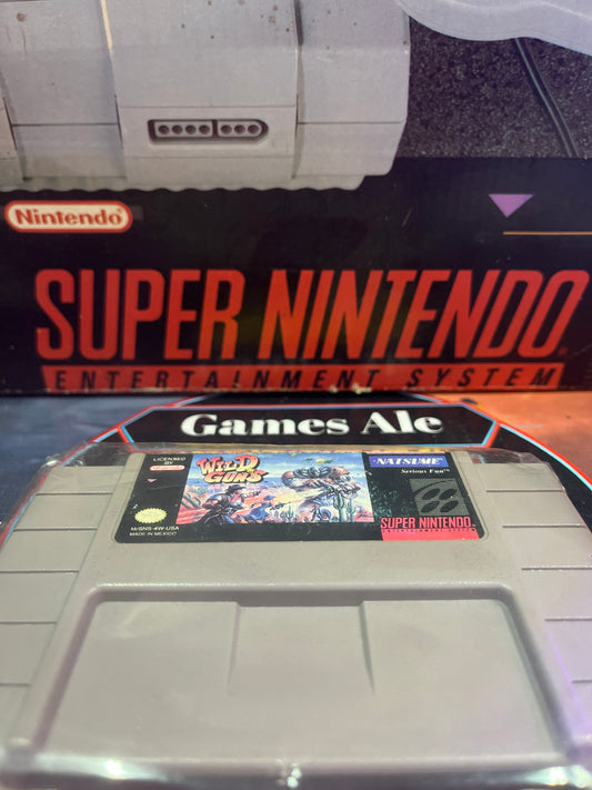 WILD GUNS - JUEGO SUPER NINTENDO
