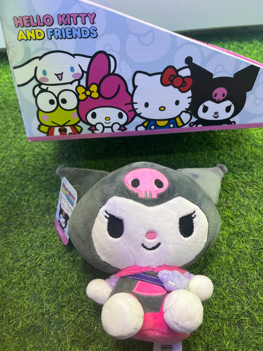 PELUCHE KUROMI 15 CM - HELLO KITTY AND FRIENDS