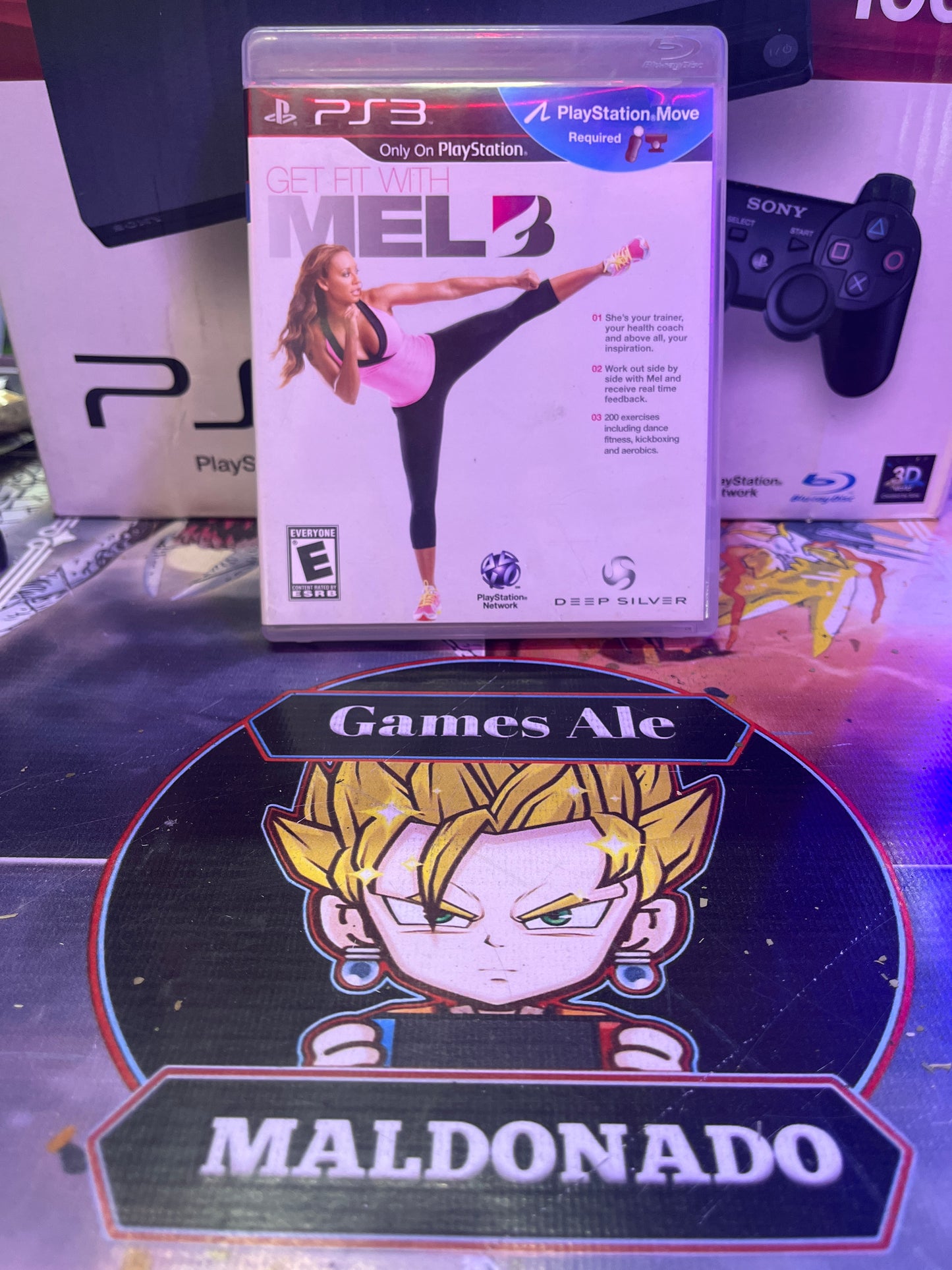 GET FIT WITH MELB- JUEGO PLAYSTATION 3 (USADO)