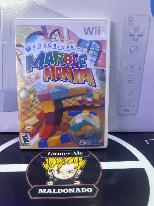 MARBLE MANÍA - JUEGO NINTENDO WII ( USADO)