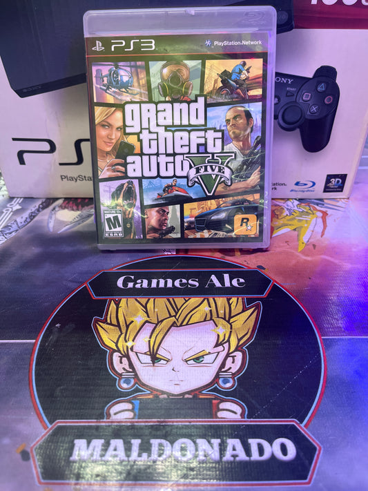 GRAND THEFT AUTO 5 - JUEGO PLAYSTATION 3 (USADO)