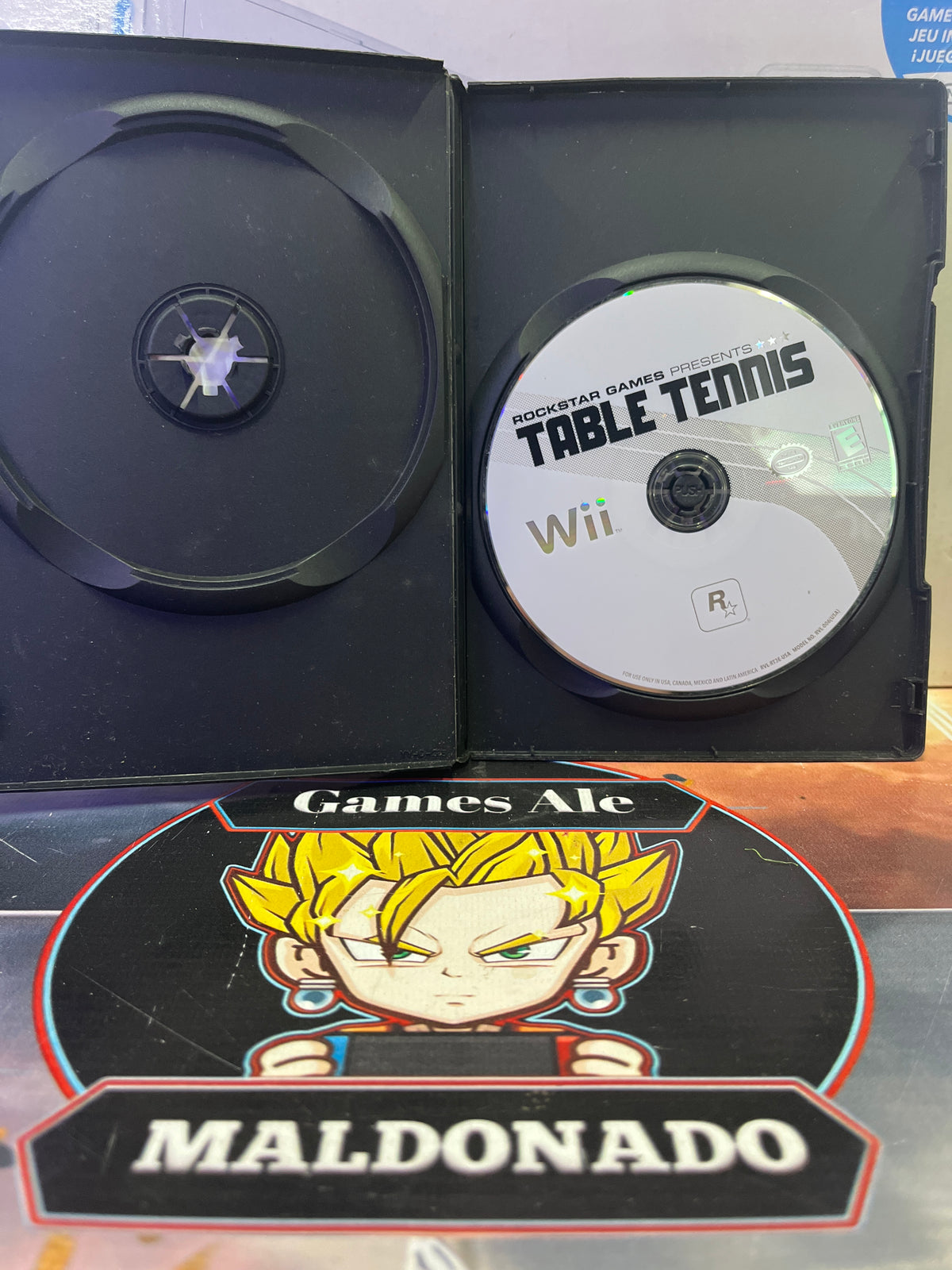 TABLE TENNIS ( NINTENDO WII USADO) - JUEGO NINTENDO WII