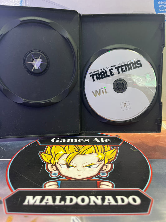 TABLE TENNIS ( NINTENDO WII USADO) - JUEGO NINTENDO WII