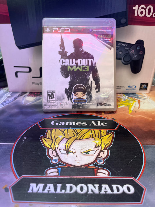 CALL OF DUTY: MODERN WARFARE 3 – JUEGO DE PLAYSTATION 3 (USADO)
