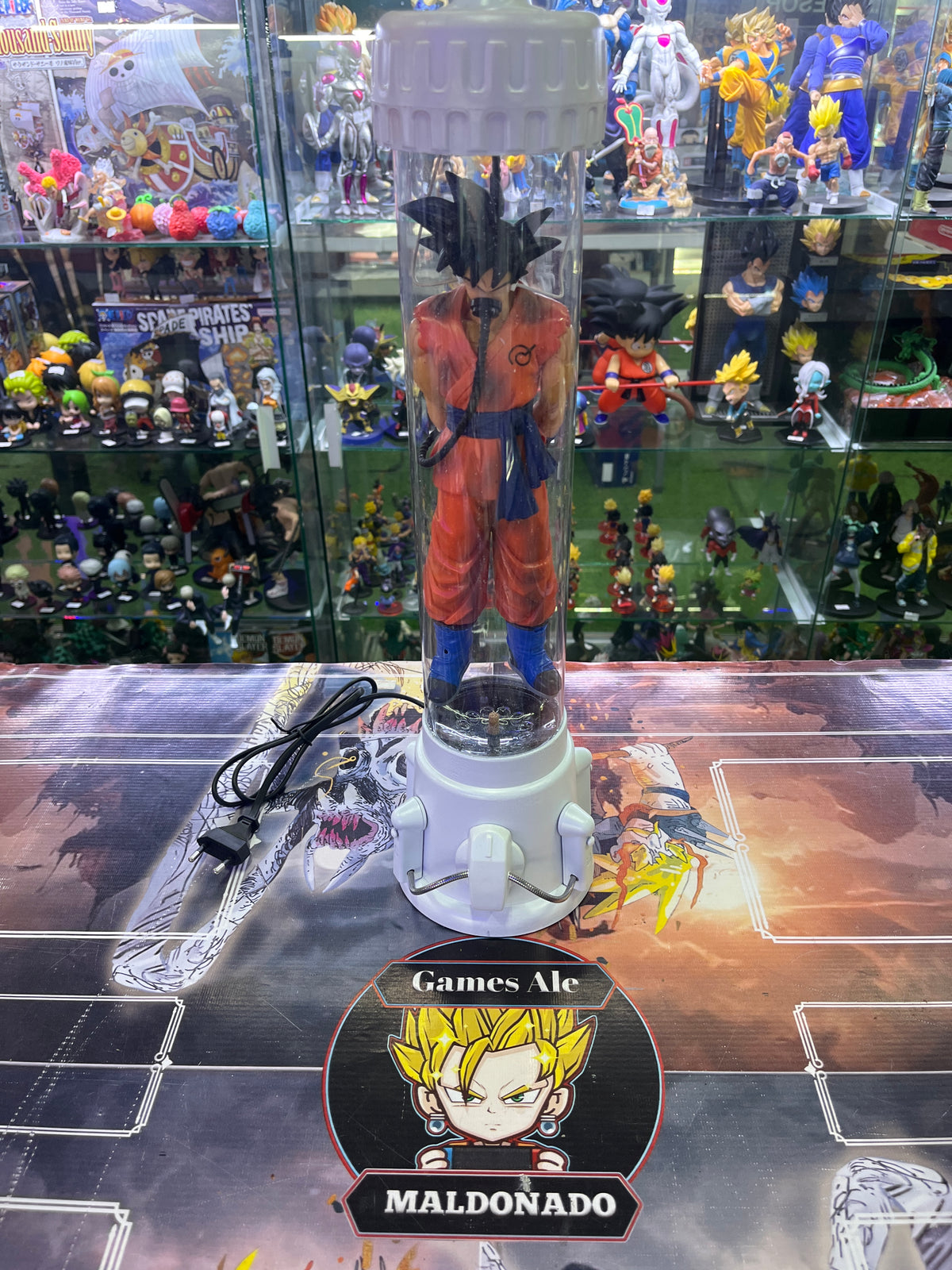 CÁPSULA DE RECUPERACIÓN GOKU EXCLUSIVA DE GAMES ALE ( DRAGON BALL Z )