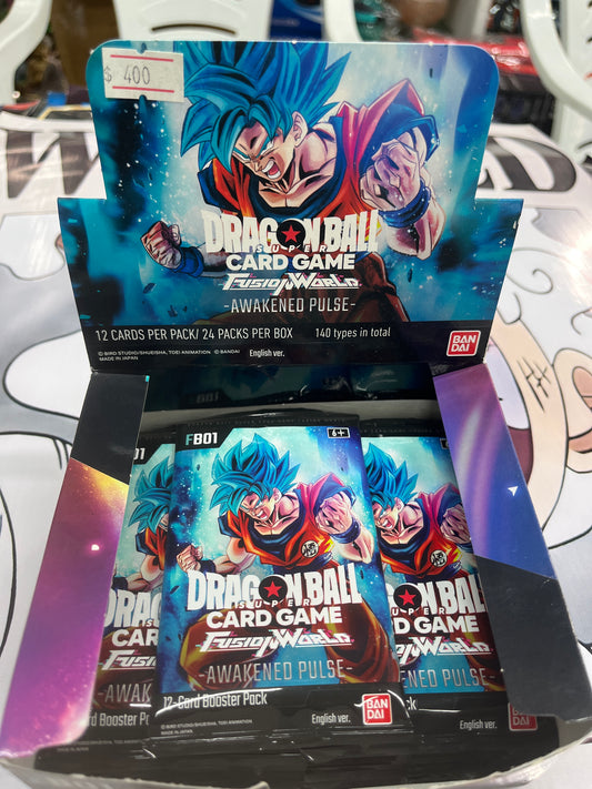 SOBRES CARTAS DRAGONBALL Z TCG AWAKENED PULSE