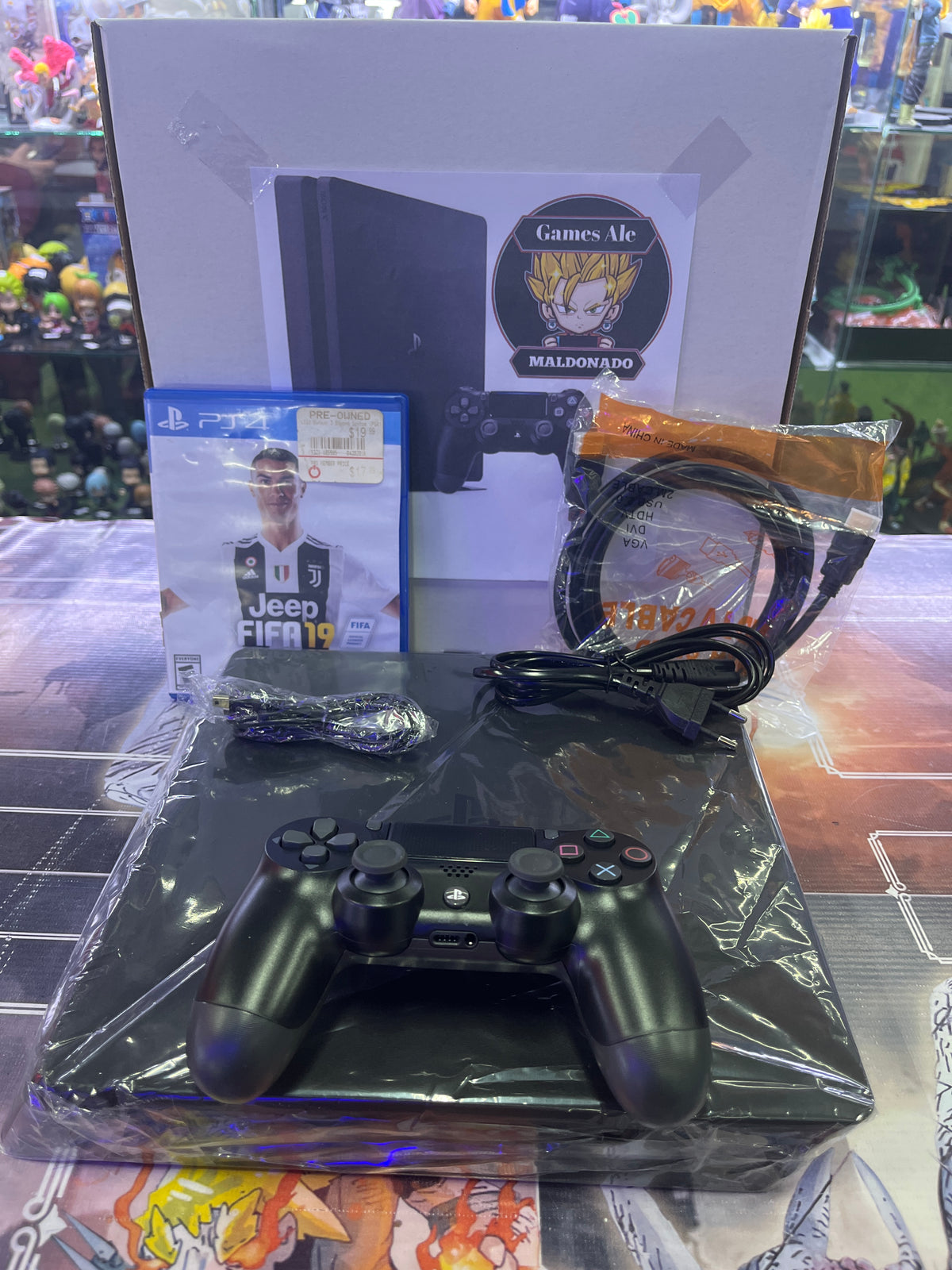 PLAYSTATION 4 SLIM 500GB ( USADA ) CON GARANTÍA [03-27452573-645…]
