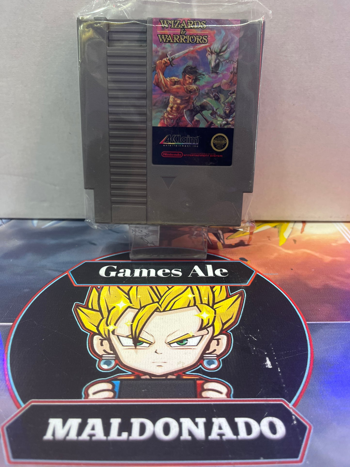 WIZARDS AND WARRIORS - JUEGO NES