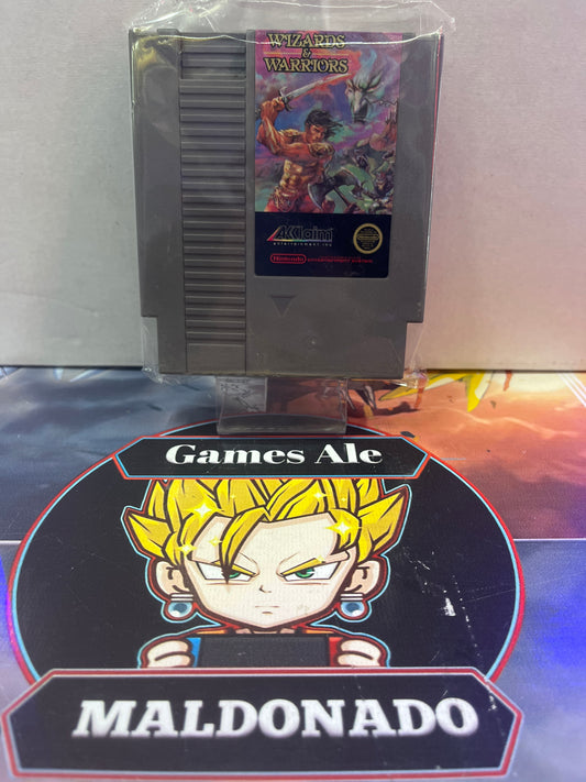 WIZARDS AND WARRIORS - JUEGO NES