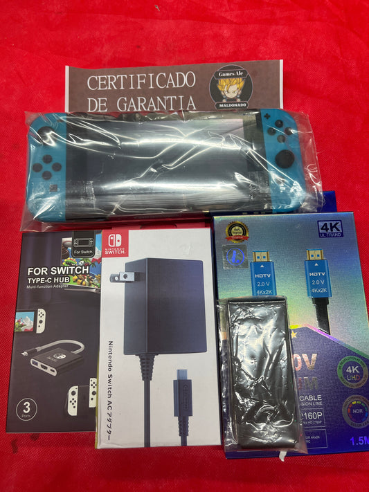 NINTENDO SWITCH USADA CON JUEGOS ( Y GARANTÍA ) [ XAW10006081…]