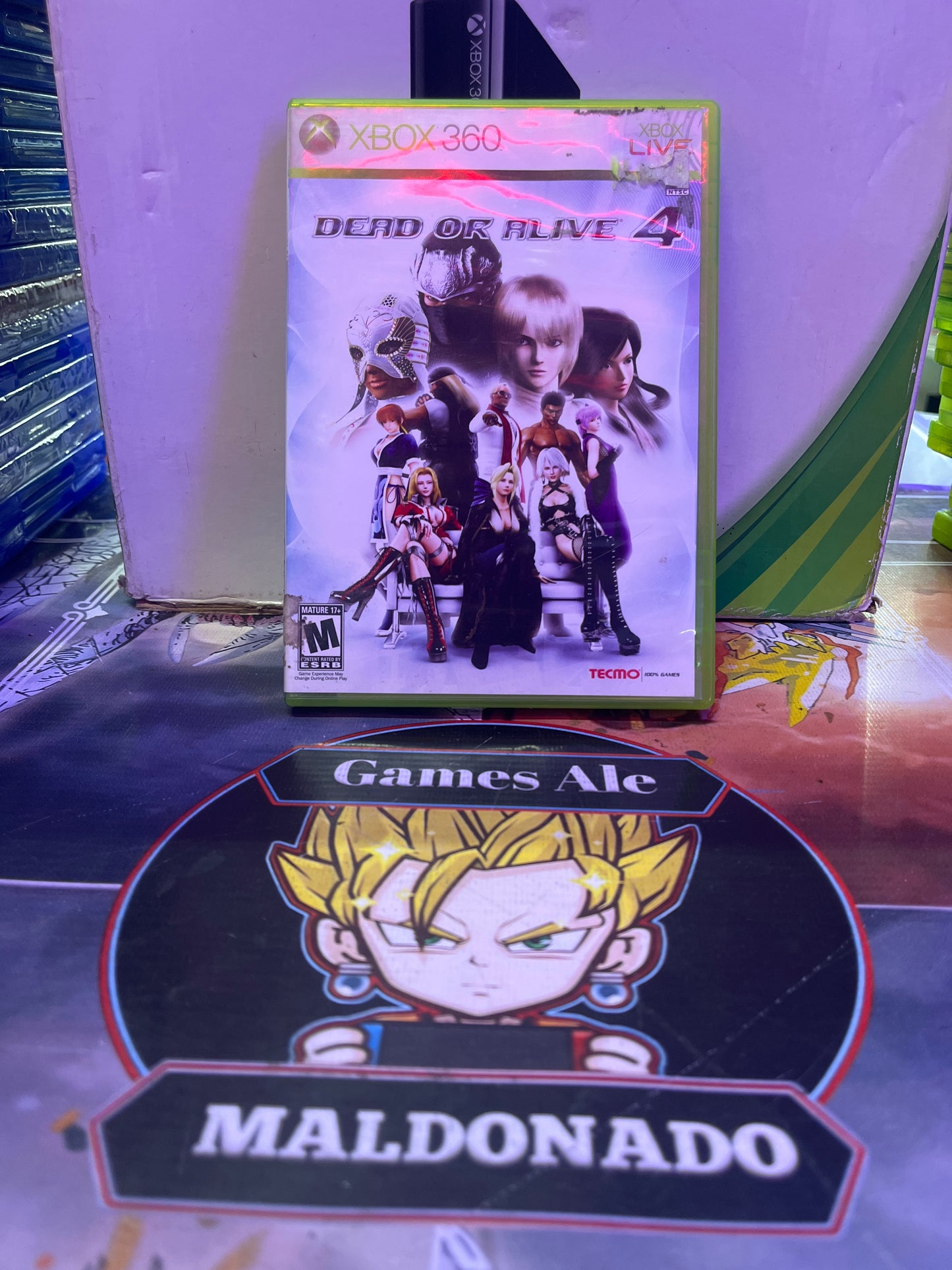 DEAD OR ALIVE 4 – JUEGO DE XBOX 360 (USADO) (NTSC)