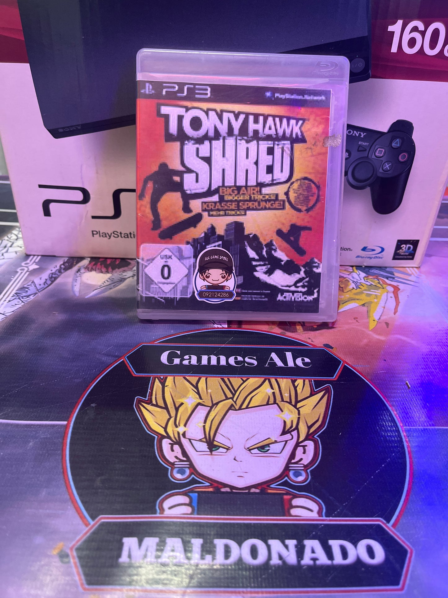 TONY HAWK’S SHRED – JUEGO DE PLAYSTATION 3 (USADO)