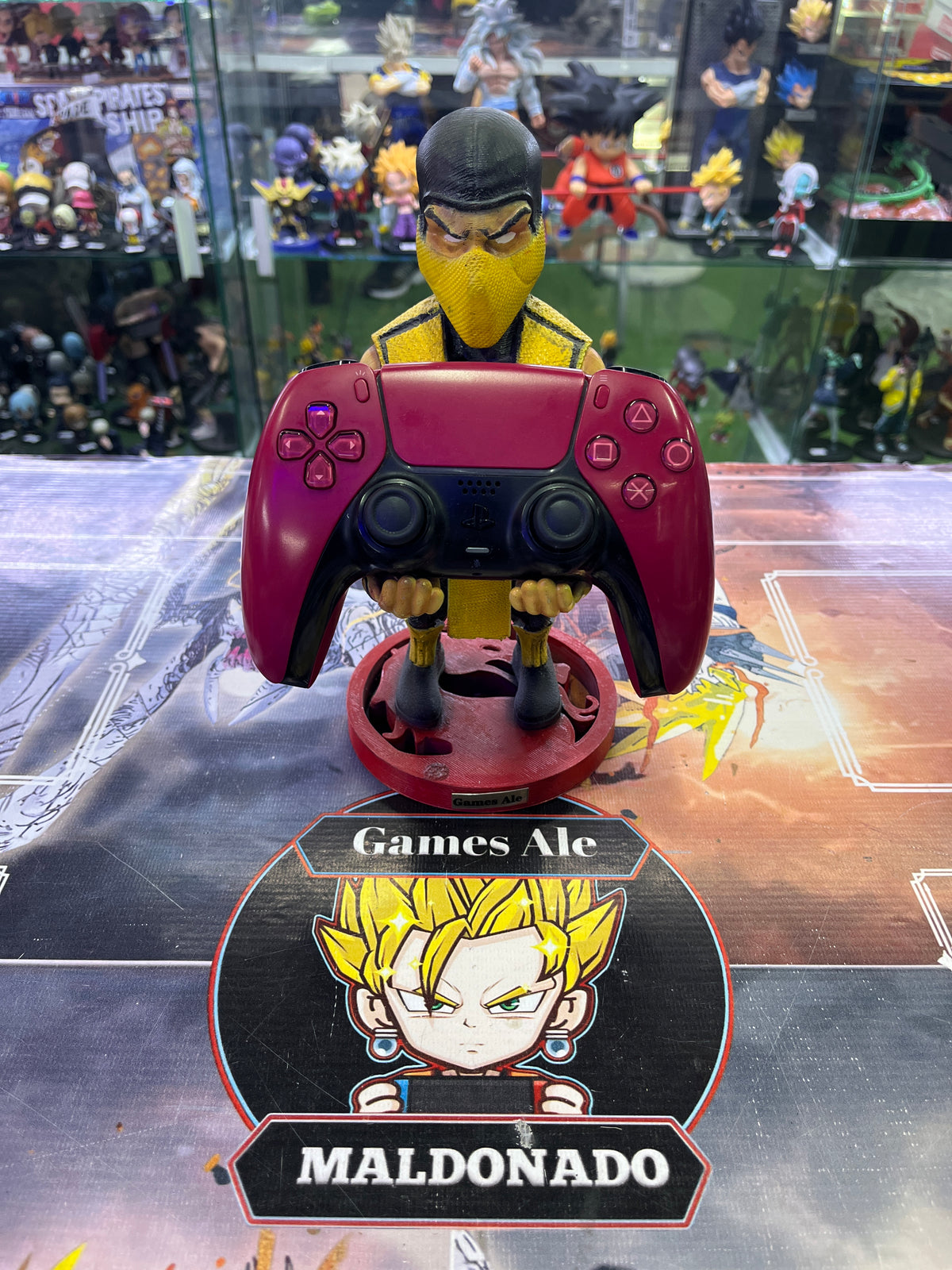 SCORPION MORTAL KOMBAT 11 DE 25CM ( IMPRESIÓN 3D)