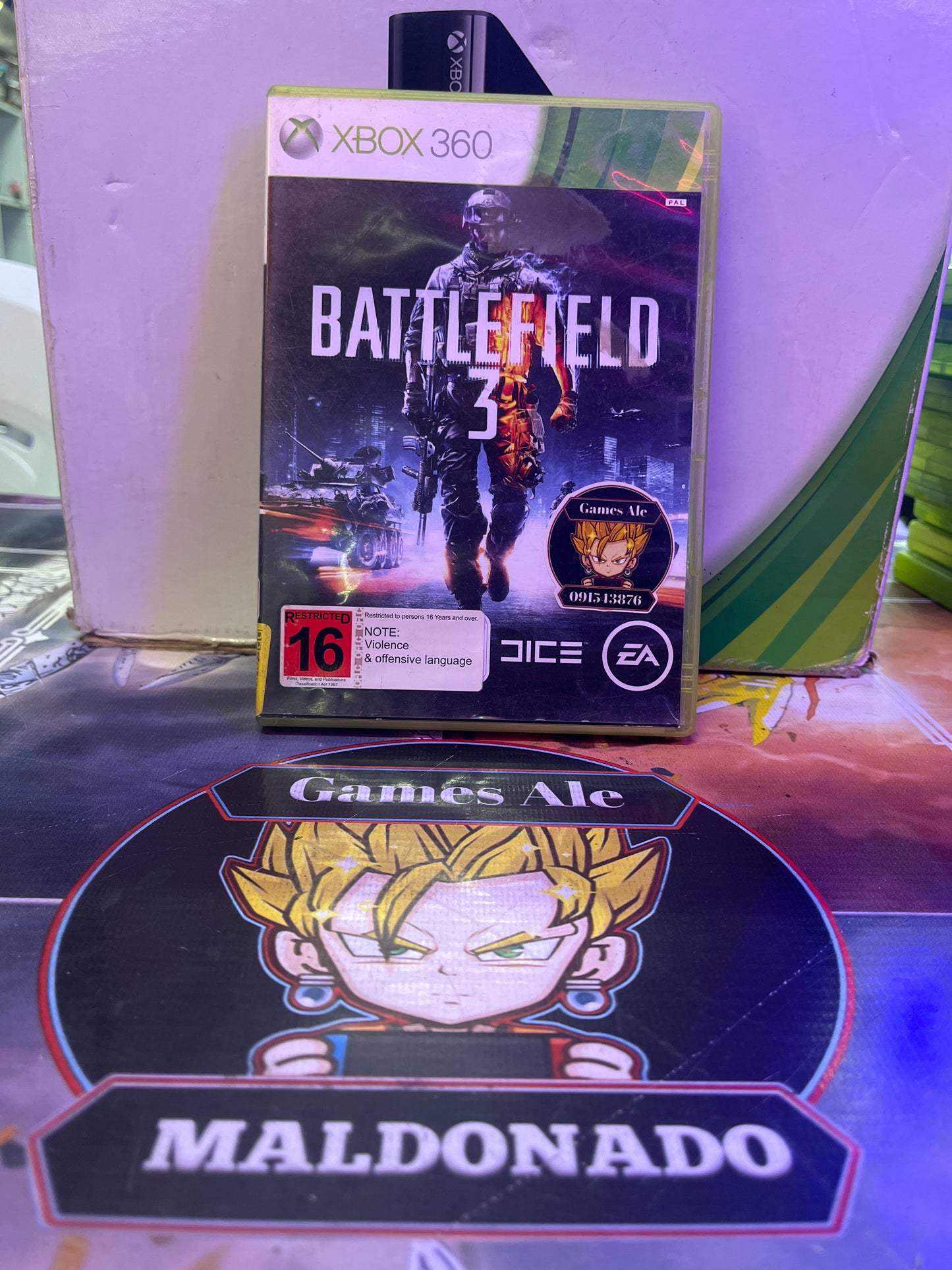 BATTLEFIELD 3 – JUEGO DE XBOX 360 (USADO) (PAL)