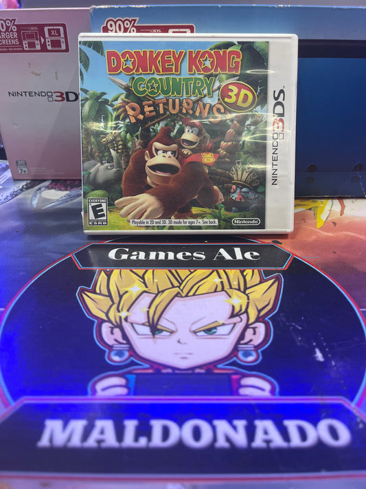DONKEY KONG COUNTRY RETURNS 3D - JUEGO NINTENDO 3DS