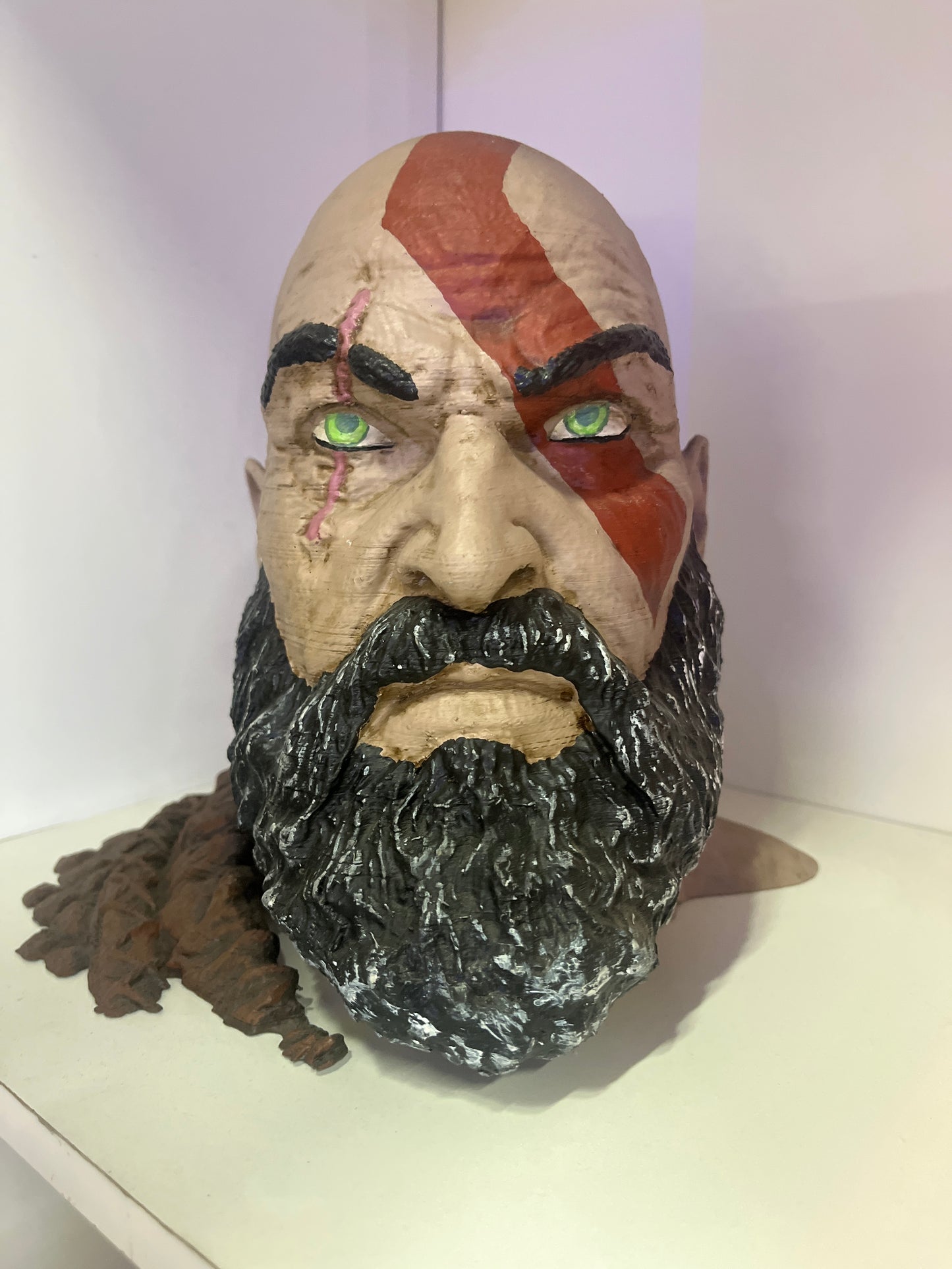 CABEZA KRATOS IMPRESION 3D