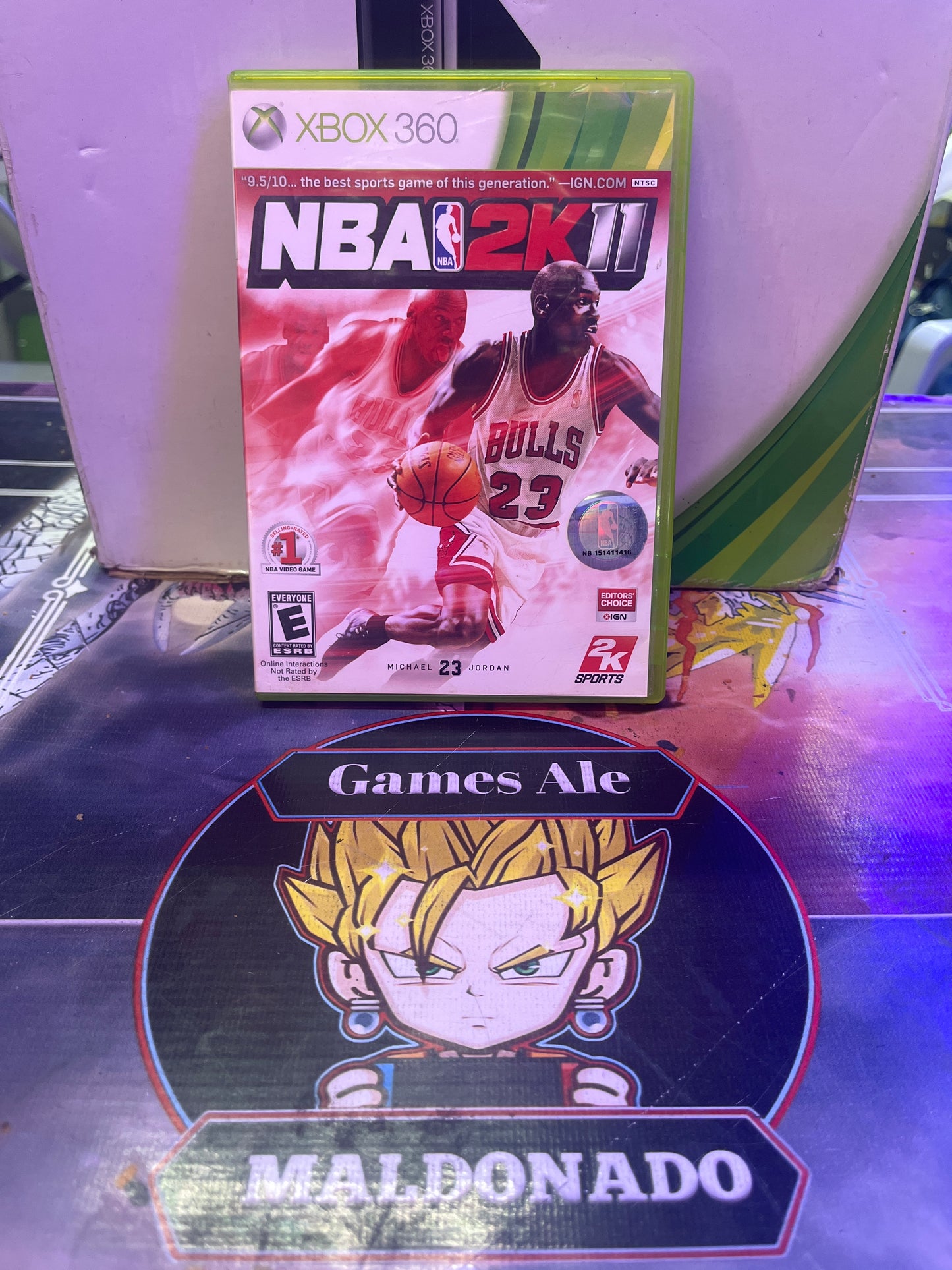 NBA 2K11 – JUEGO DE XBOX 360 (USADO) (NTSC)