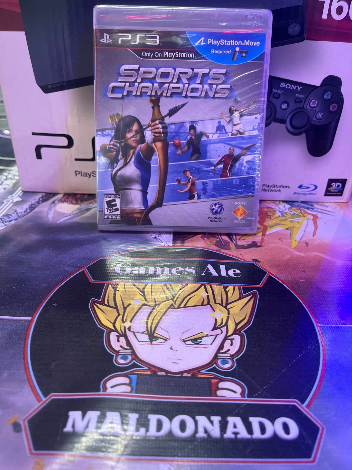 SPORTS CHAMPIONS – JUEGO DE PLAYSTATION 3 (NUEVO SELLADO)