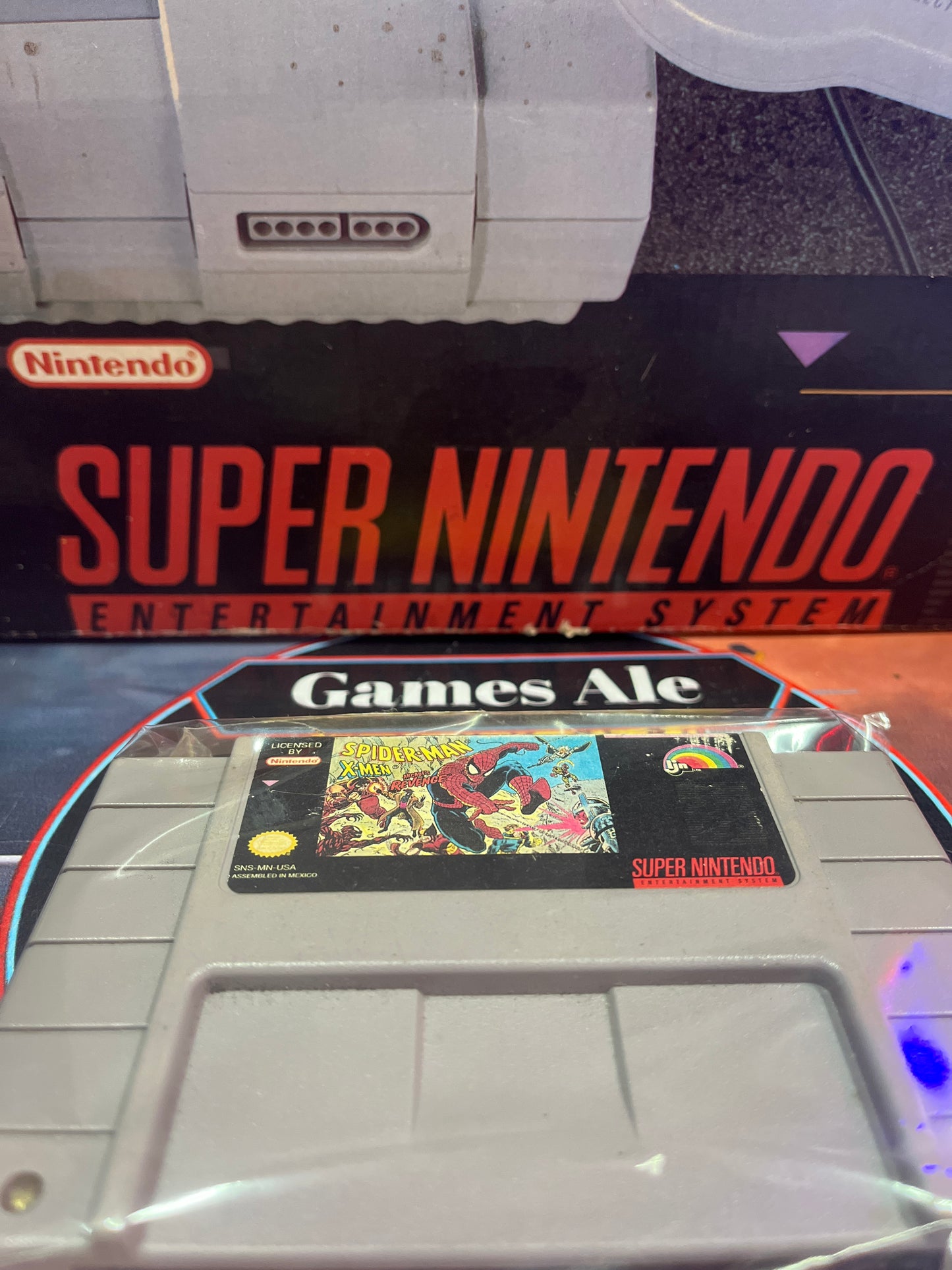 SPIDERMAN X-MEN ARCADE’S REVENGE - JUEGO SUPER NINTENDO