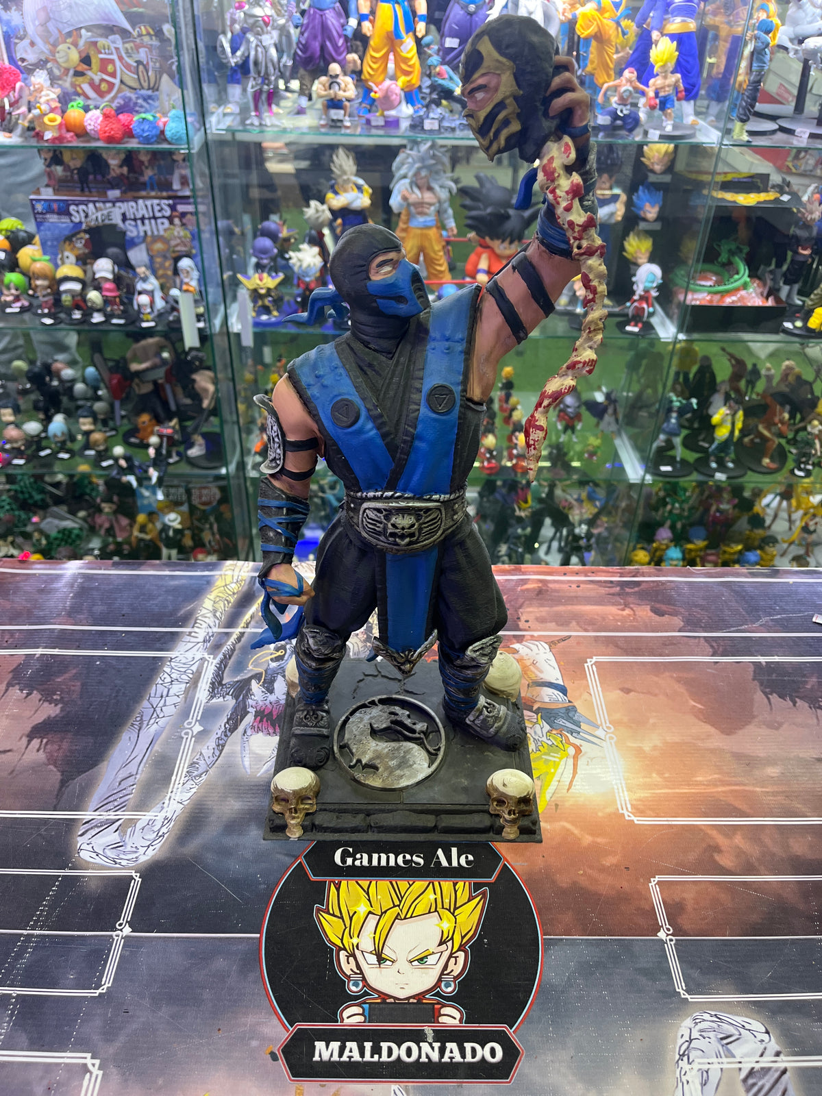 SUB ZERO MORTAL KOMBAT 11 de 50 CM ( IMPRESIÓN 3D)
