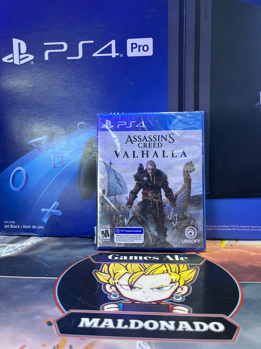 ASSASSIN’S CREED VALHALLA (JUEGO PS4 NUEVO SELLADO) - JUEGOS PLAYSTATION 4