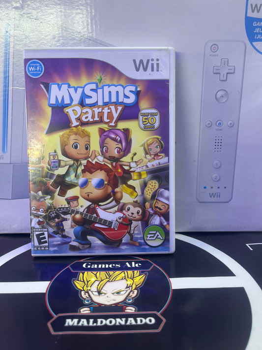 MY SIMS PARTY - JUEGO NINTENDO WII ( USADO)