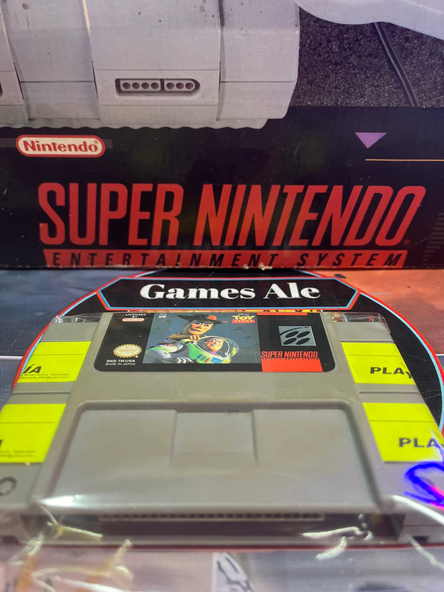 TOY STORY - JUEGO SUPER NINTENDO