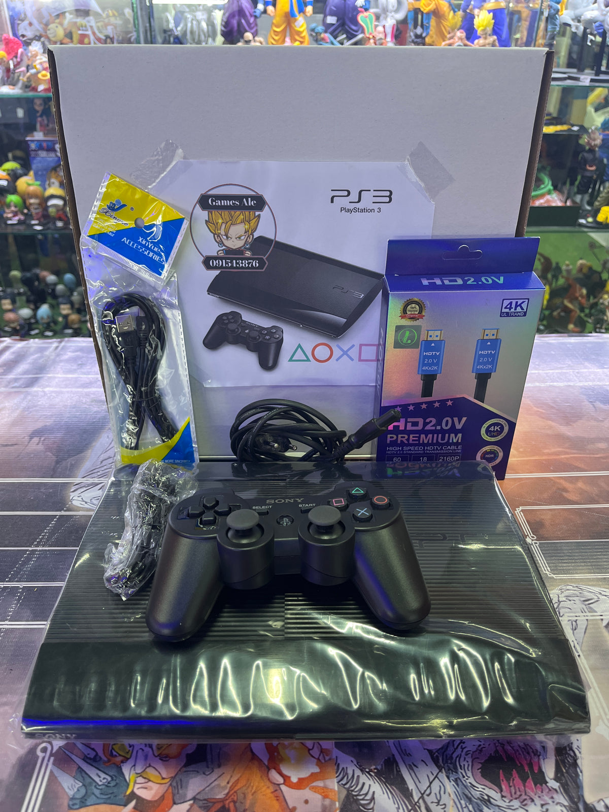 PLAYSTATION 3 SUPER SLIM 500GB ( USADA ) CON GARANTÍA [AD660738640-CECH-43…]