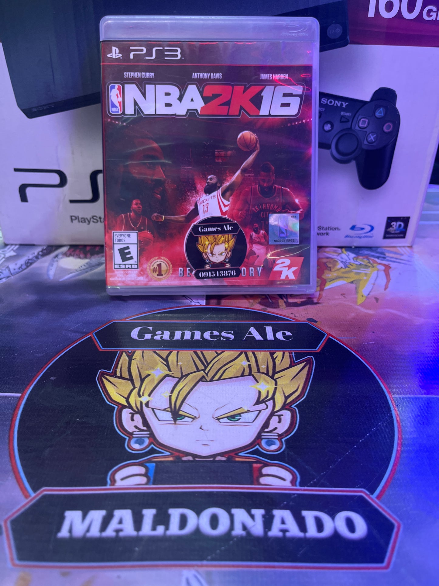 NBA 2K16 – JUEGO DE PLAYSTATION 3 (USADO)