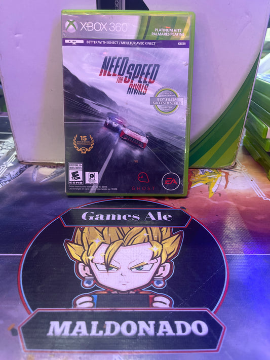 NEED FOR SPEED RIVALS – JUEGO DE XBOX 360 (USADO) (NTSC)
