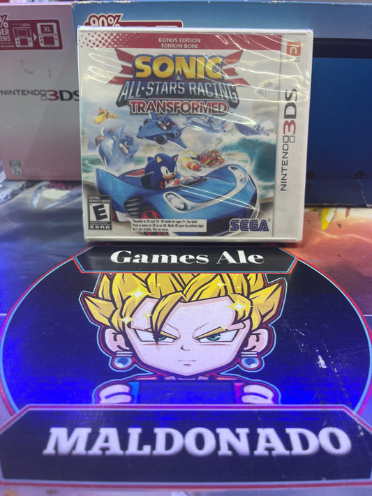 SONIC Y ALL STARS RACING TRANSFORMED - JUEGO NINTENDO 3DS (SELLADO)