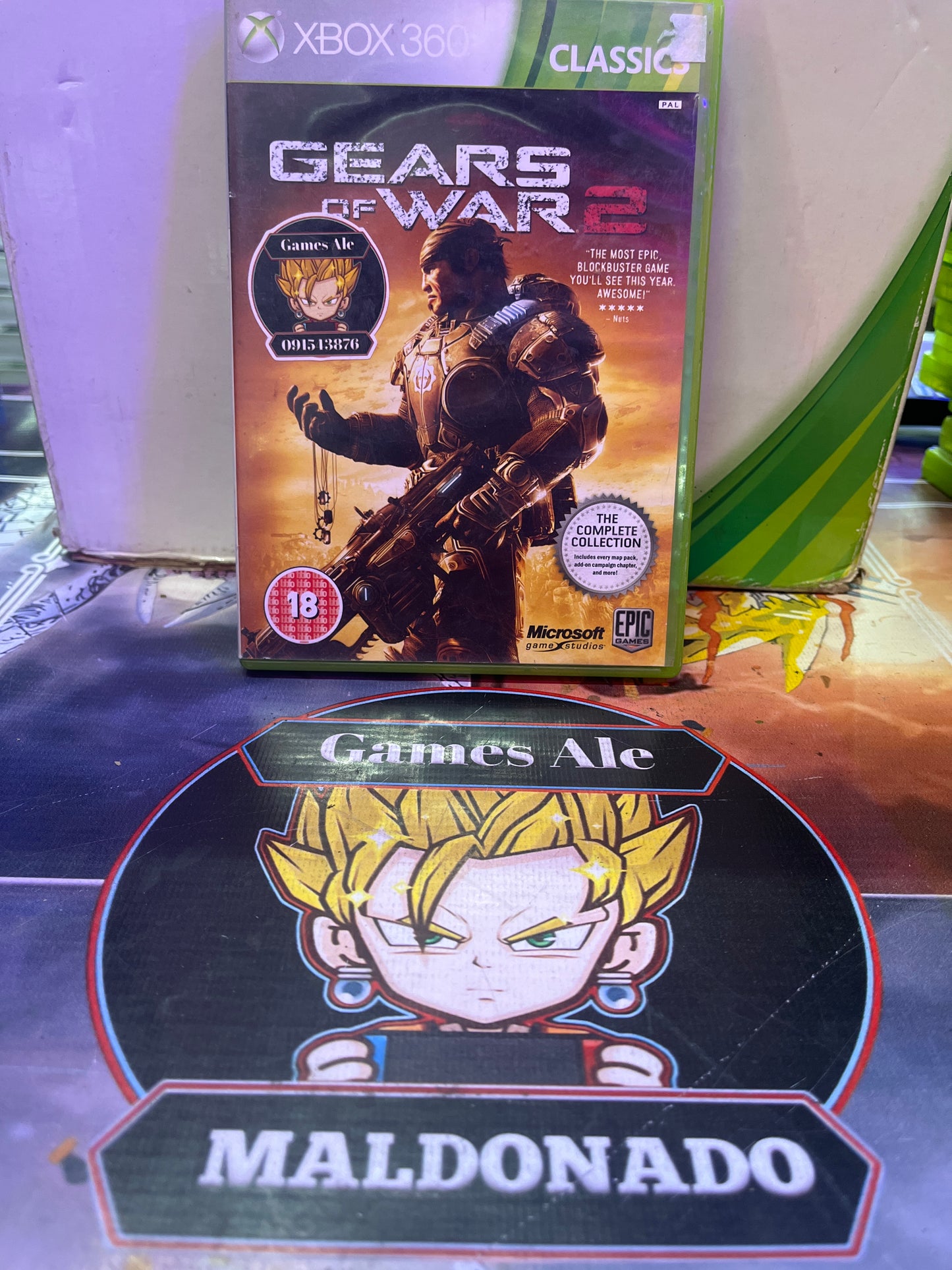 GEARS OF WAR 2 – JUEGO DE XBOX 360 (USADO) (PAL)