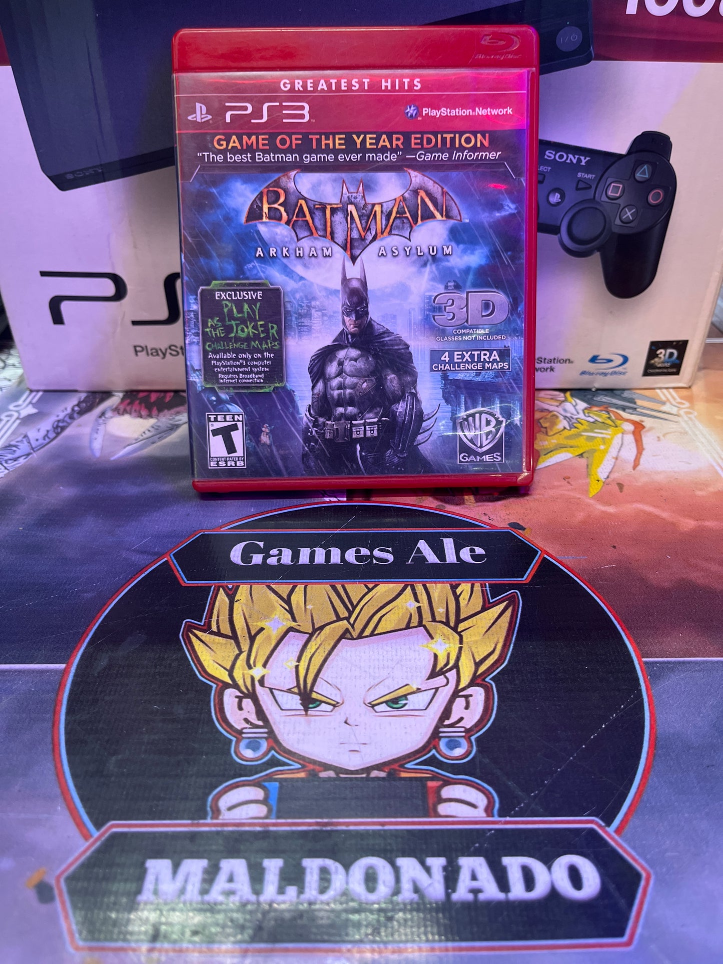 BATMAN: ARKHAM ASYLUM – JUEGO DE PLAYSTATION 3 (USADO)