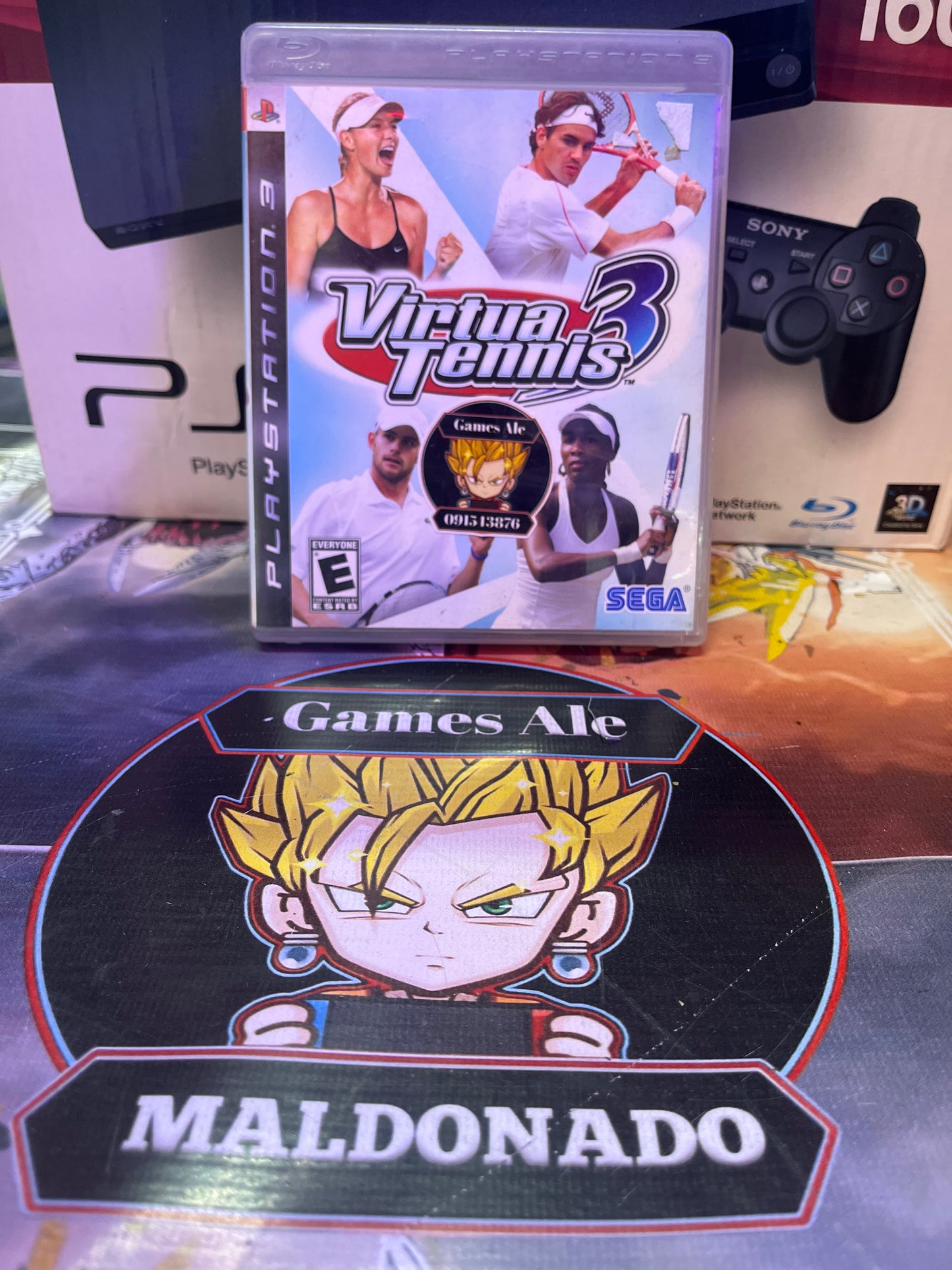 VIRTUA TENNIS 3 – JUEGO DE PLAYSTATION 3 (USADO)